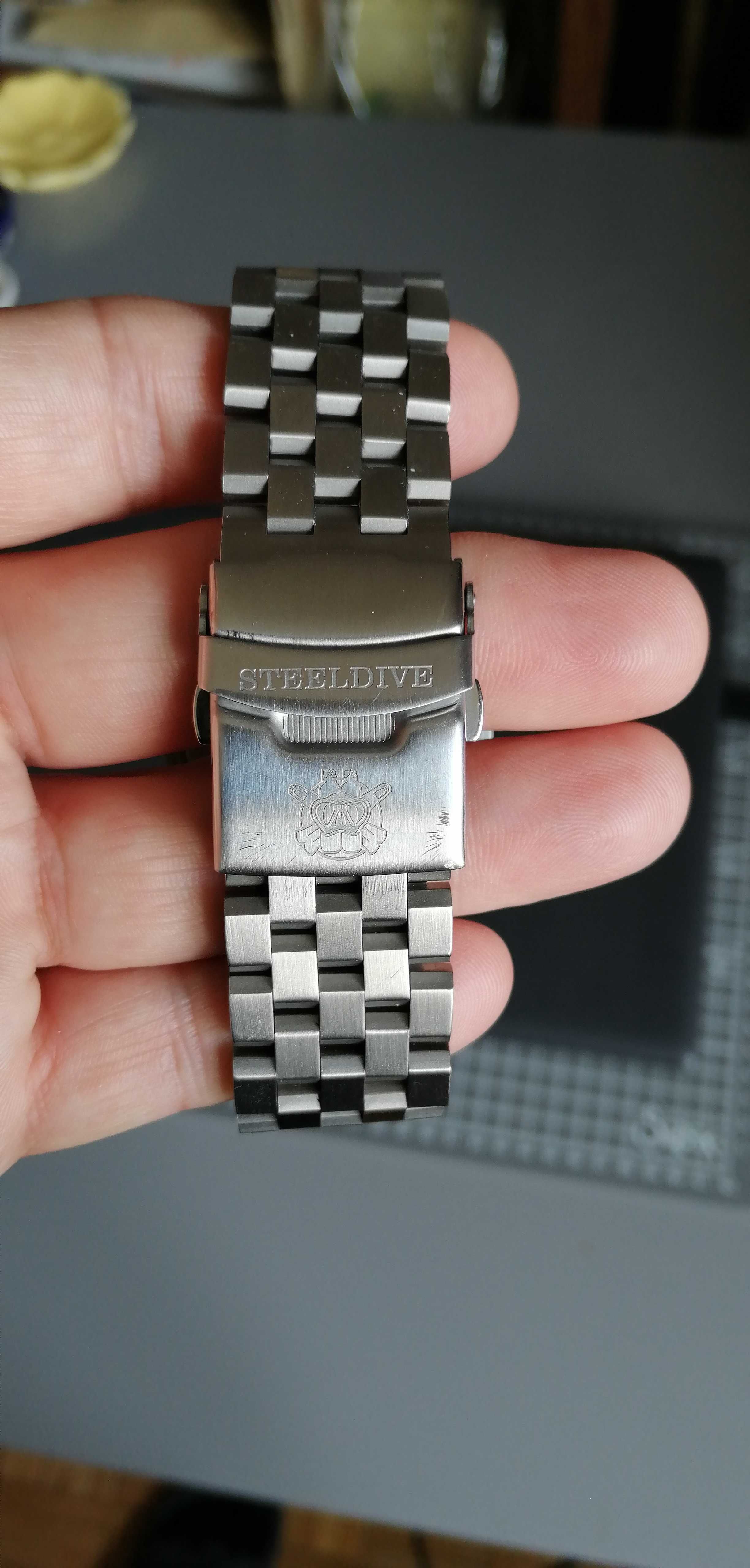 Zegarek męski Steeldive sd1979, diver, jak Squale 1521, automat
