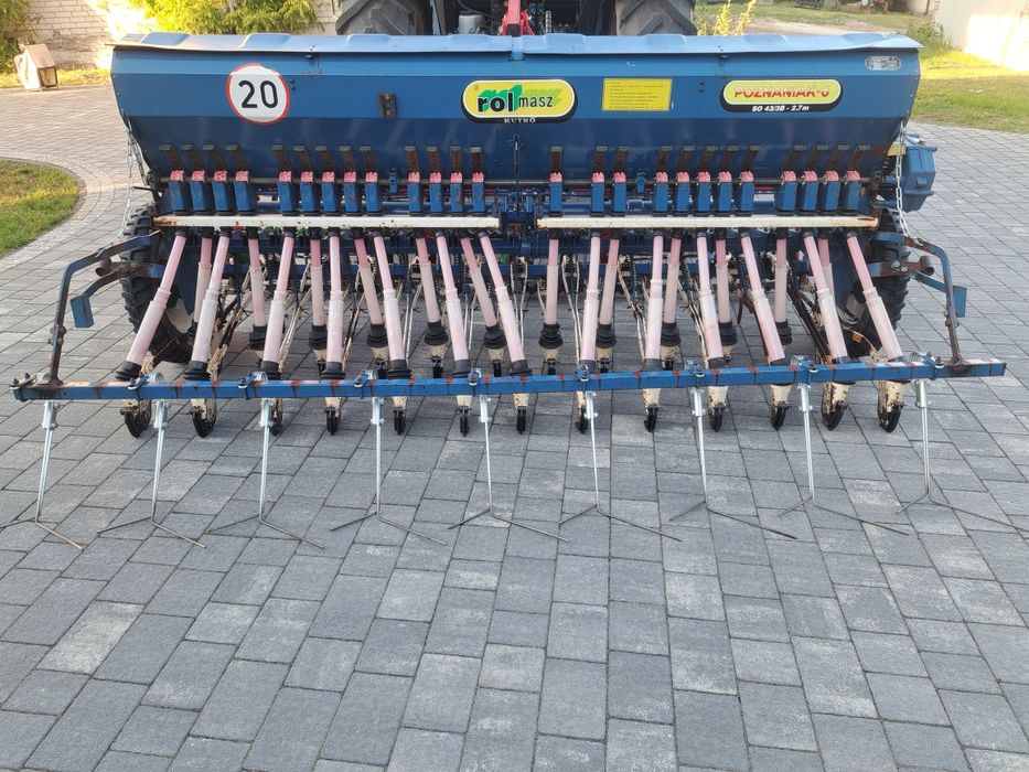 Agregat uprawowo siewny 2.7 agromasz poznaniak