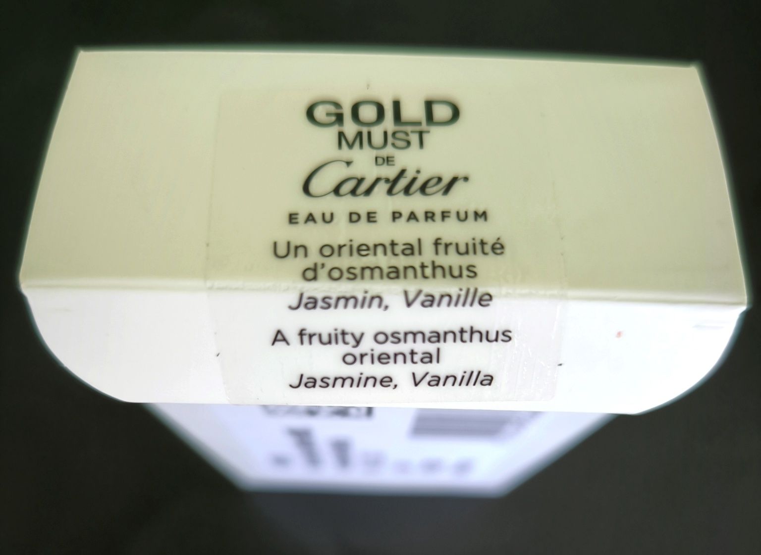 Gold Must de Cartier EDP jak nowe