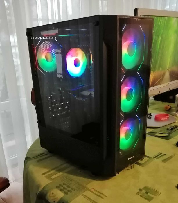 Komputer Gamingowy/Xeon 14 rdzeni/32GB DDR4/RX 6600/Nvme512/win11pro