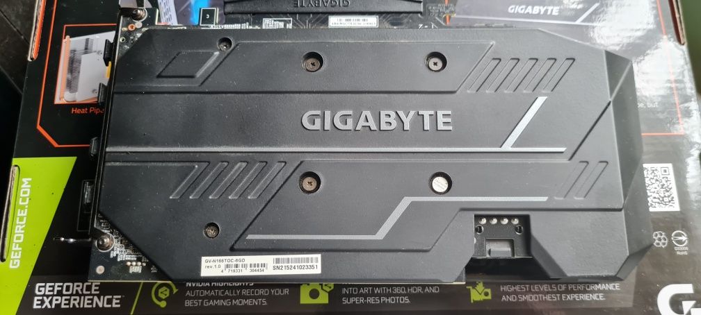 Gigabyte GEFORCE GTX 1660 Ti OC 6GB