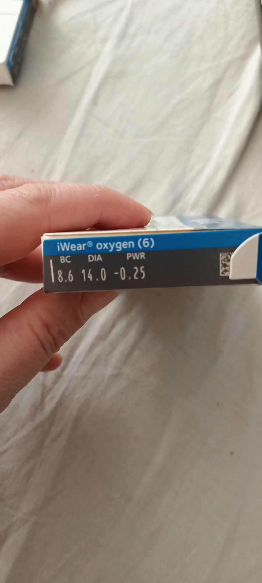 Soczewki kontaktowe iwear oxygen -0,25