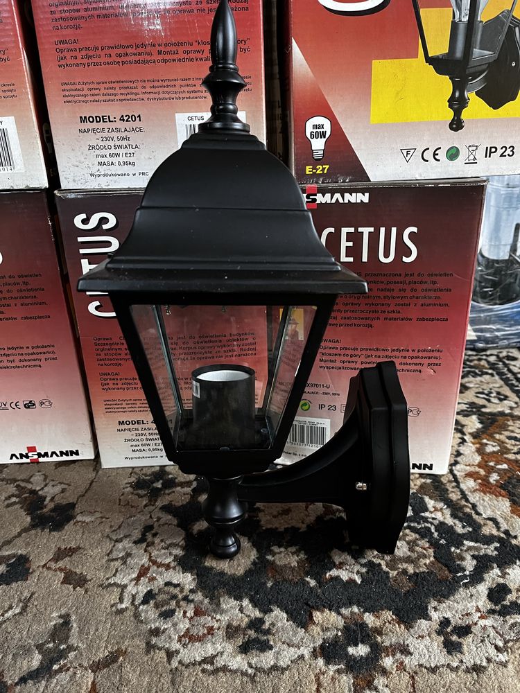 Lampy ogrodowe- ansmann cetus 7 sztuk