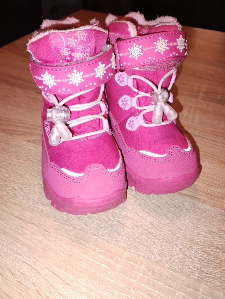 Buty zimowe dziewczęce 23
