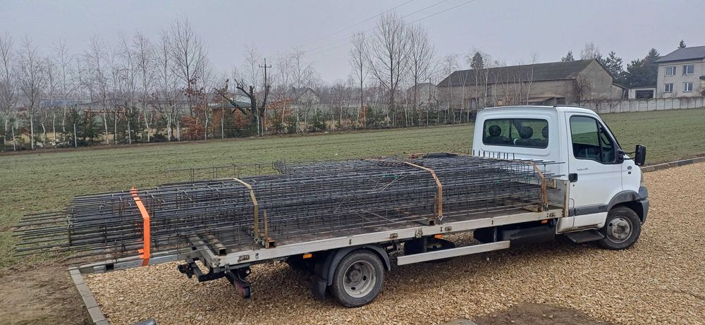 Belki zbrojeniowe, gotowe zbrojenia do betonu fundamentów, wieńca