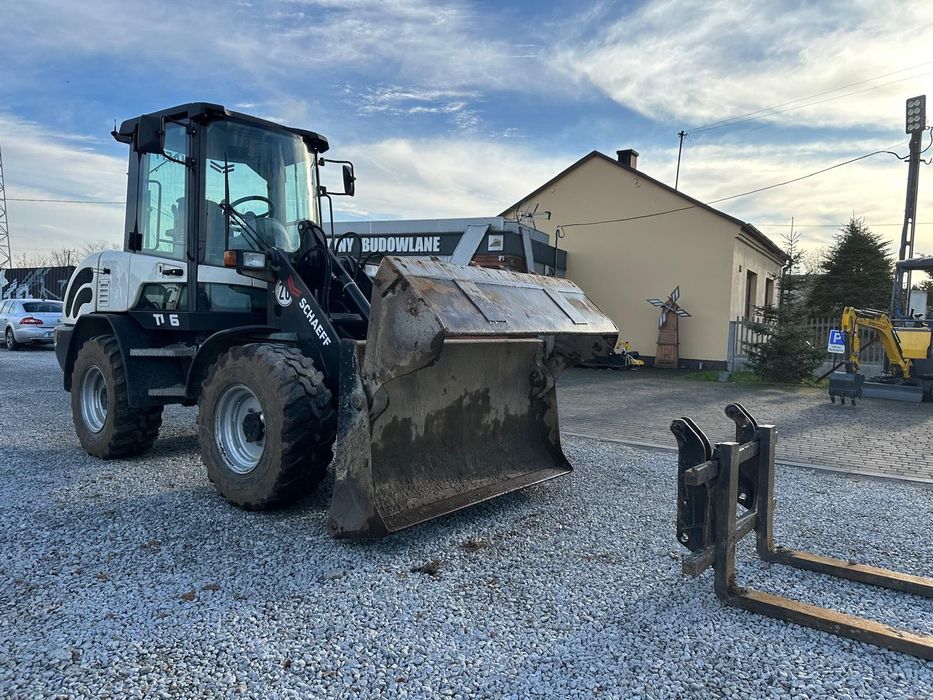 SCHAEFF TL65 Ładowarka kołowa 2019 Rok widły łyżka TYLKO 2118 MTG igła