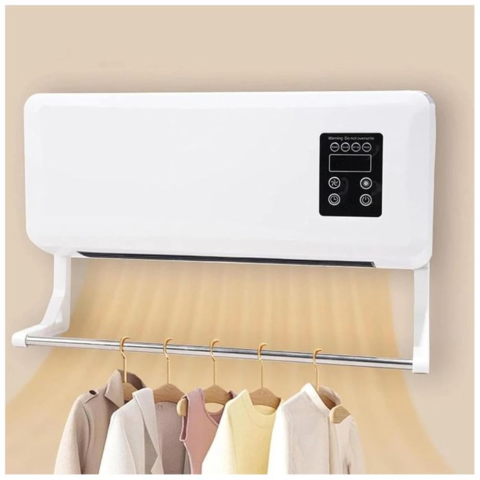 Aquecedor de Parede 3 em 1 c/ Comando