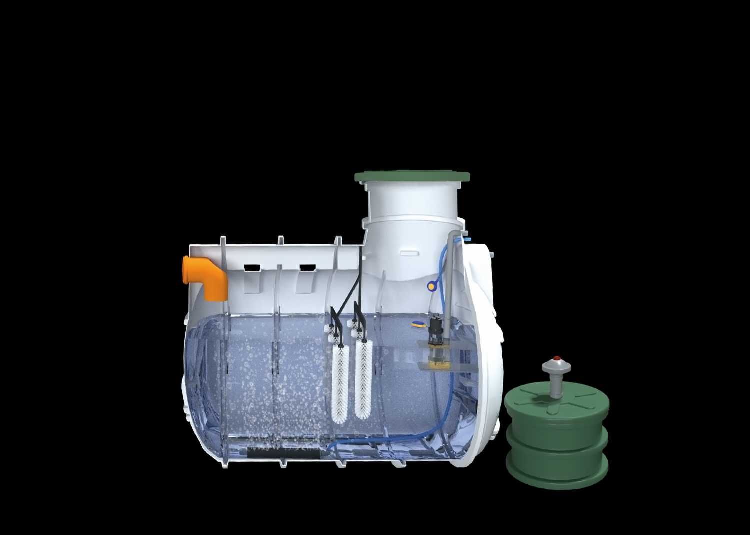 Oczyszczalnia biologiczna Haba Bio Easy Flow do 5 osob