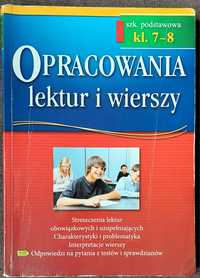 Opracowania lektur i wierszy Szkoła podstawowa klasa 7-8