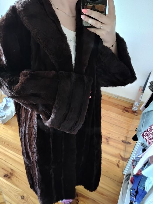 Naturalne futra królik epilowany