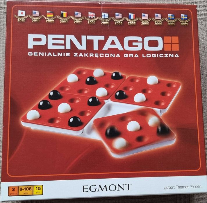 Gra planszowa logiczna PENTAGO Egmont