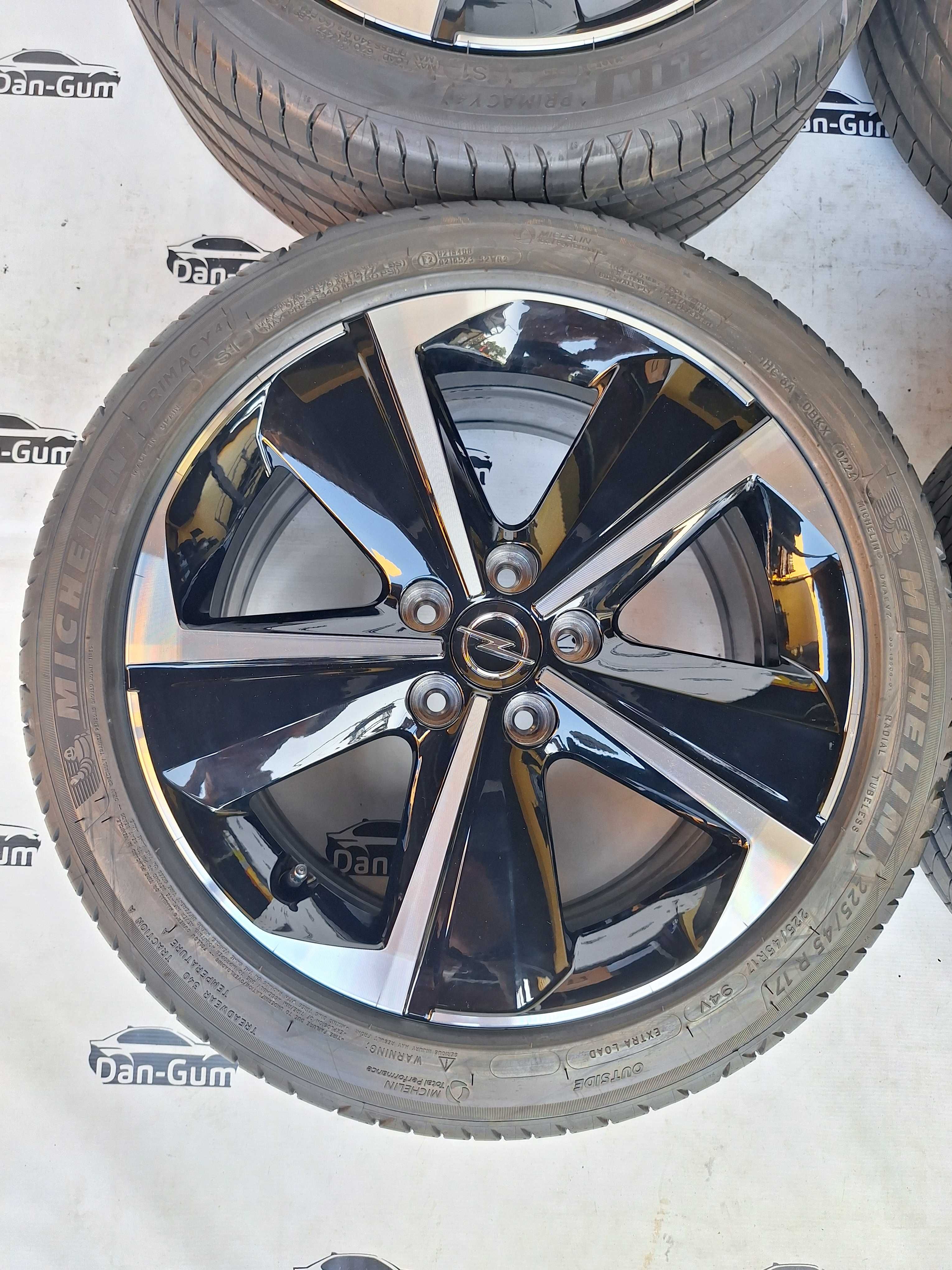 Felgi aluminiowe 5 x 108 oryginalne koła Opel 225/45 R 17 Michelin