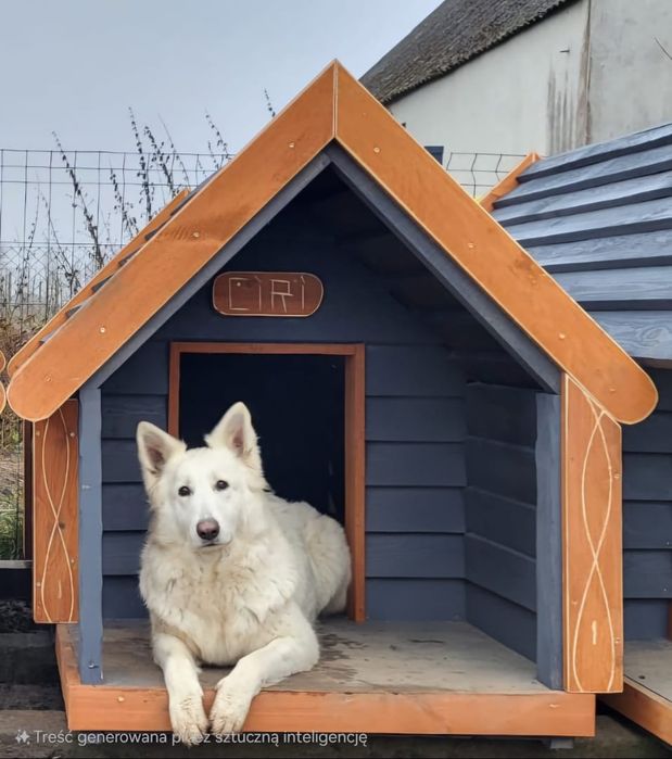 Buda dla psa z tarasem i oknem 180kg wysyłka cała PL