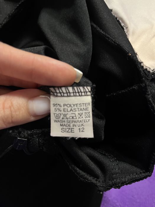 Комбінезон чорний з мережевом