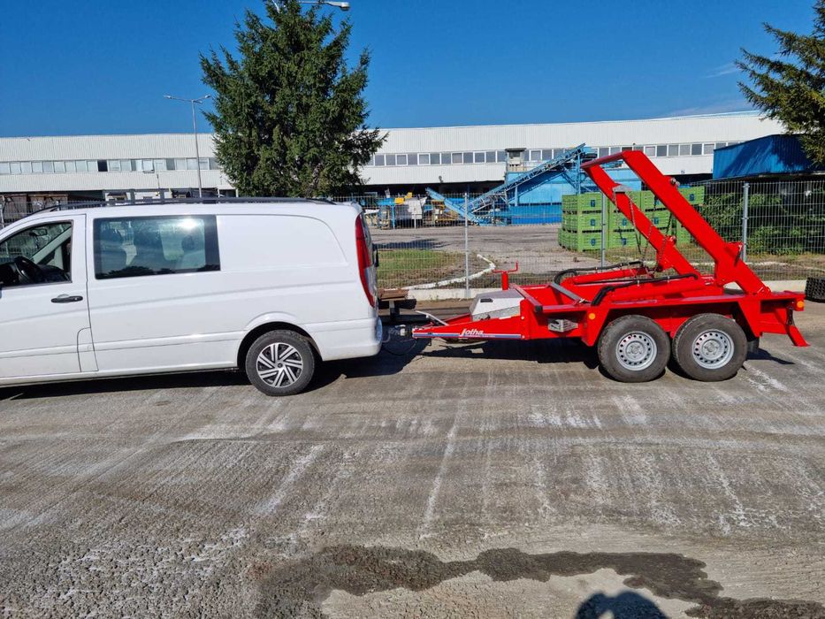 Przyczepa Bramowiec  Jotha Econ 3500.do kontenerów Mulda