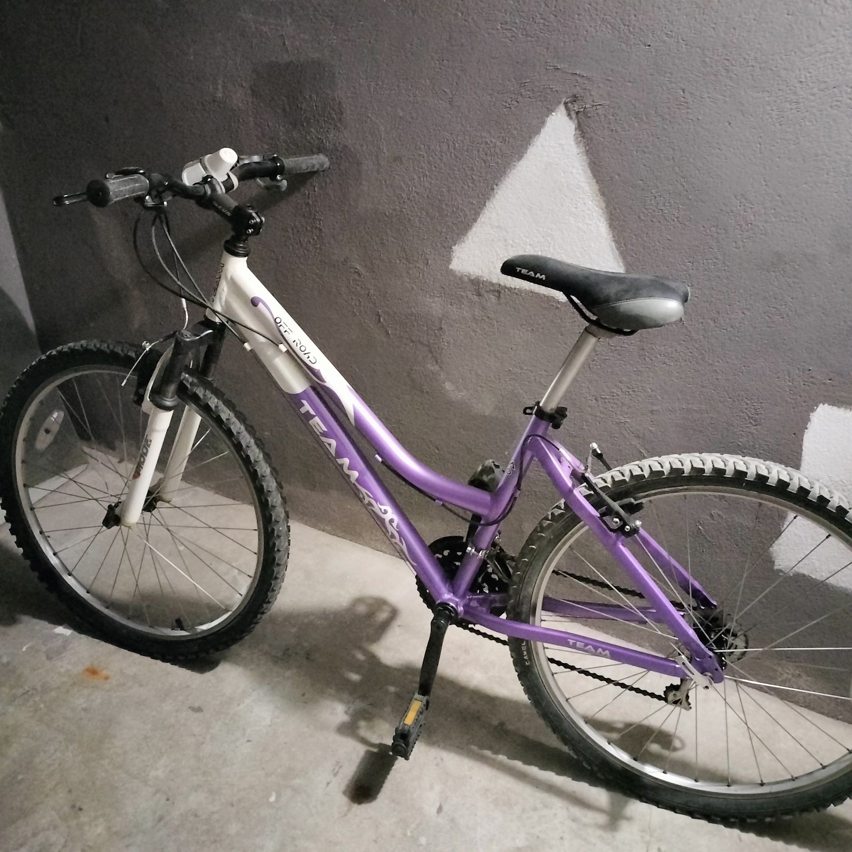 Bicicleta pronta a usar