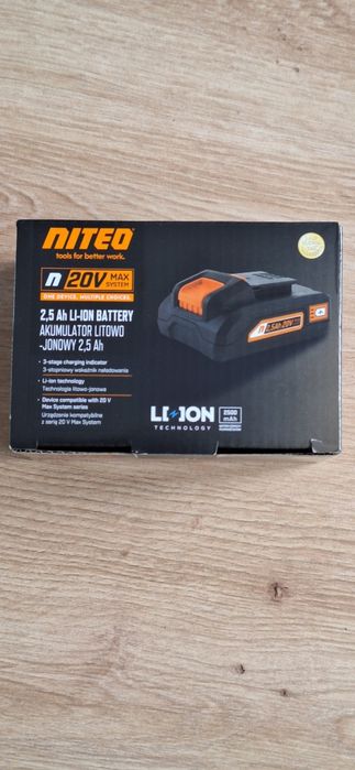 Bateria niteo. Nowa.