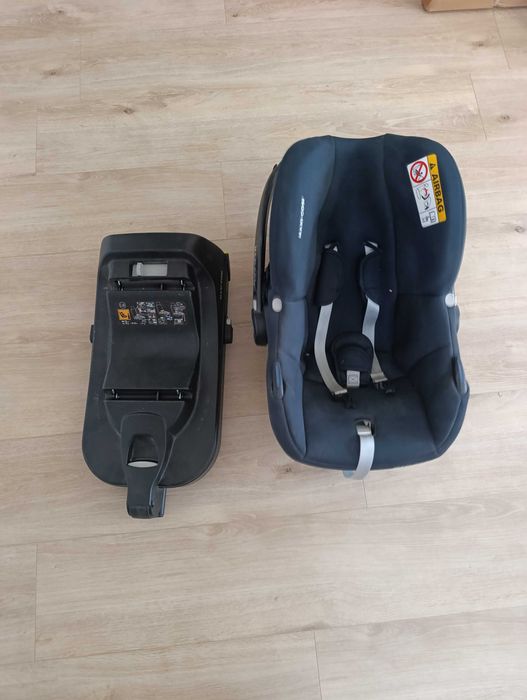 Fotelik i baza maxi Cosi cabrio fix i-size bardzo dobry stan