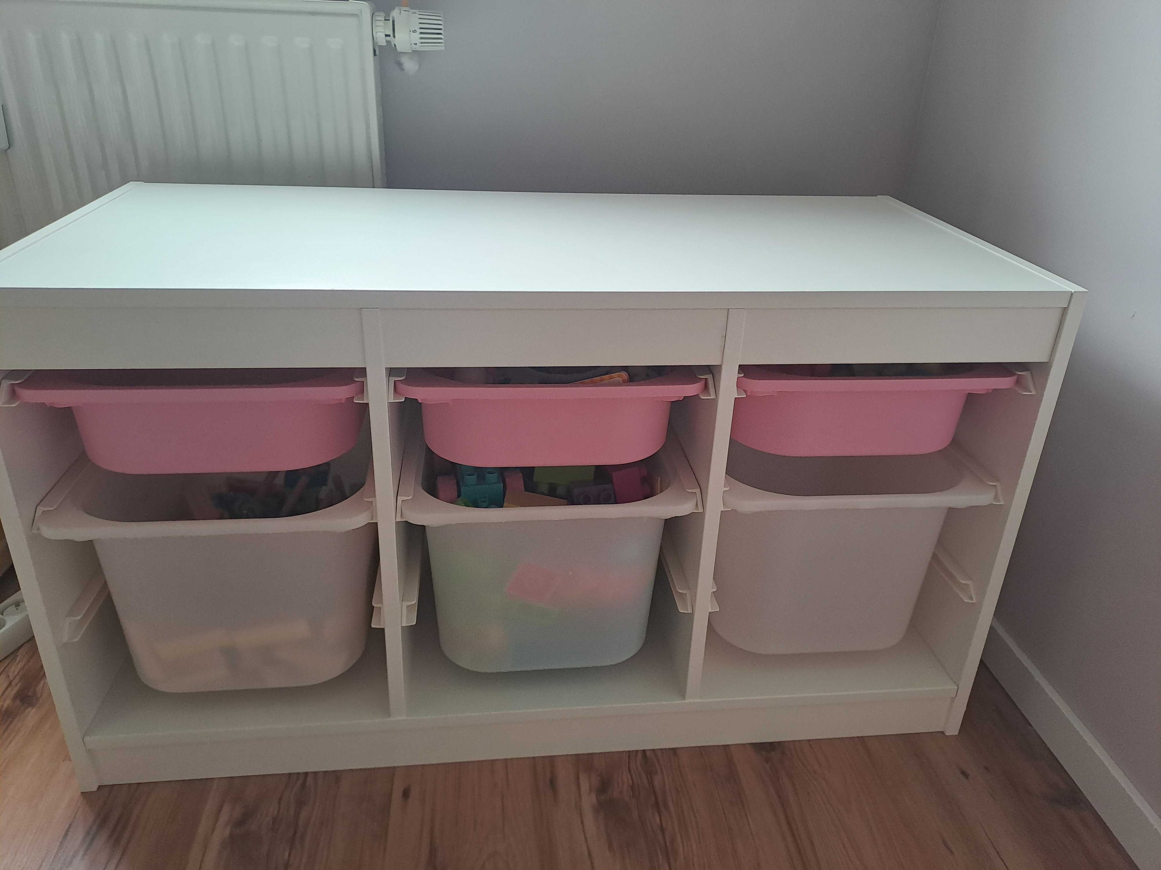Regał Ikea wraz z klockami