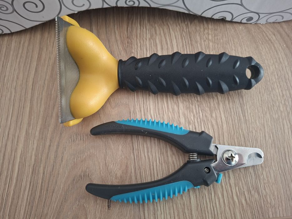 Furminator, obcinaczki, drapak dla kota