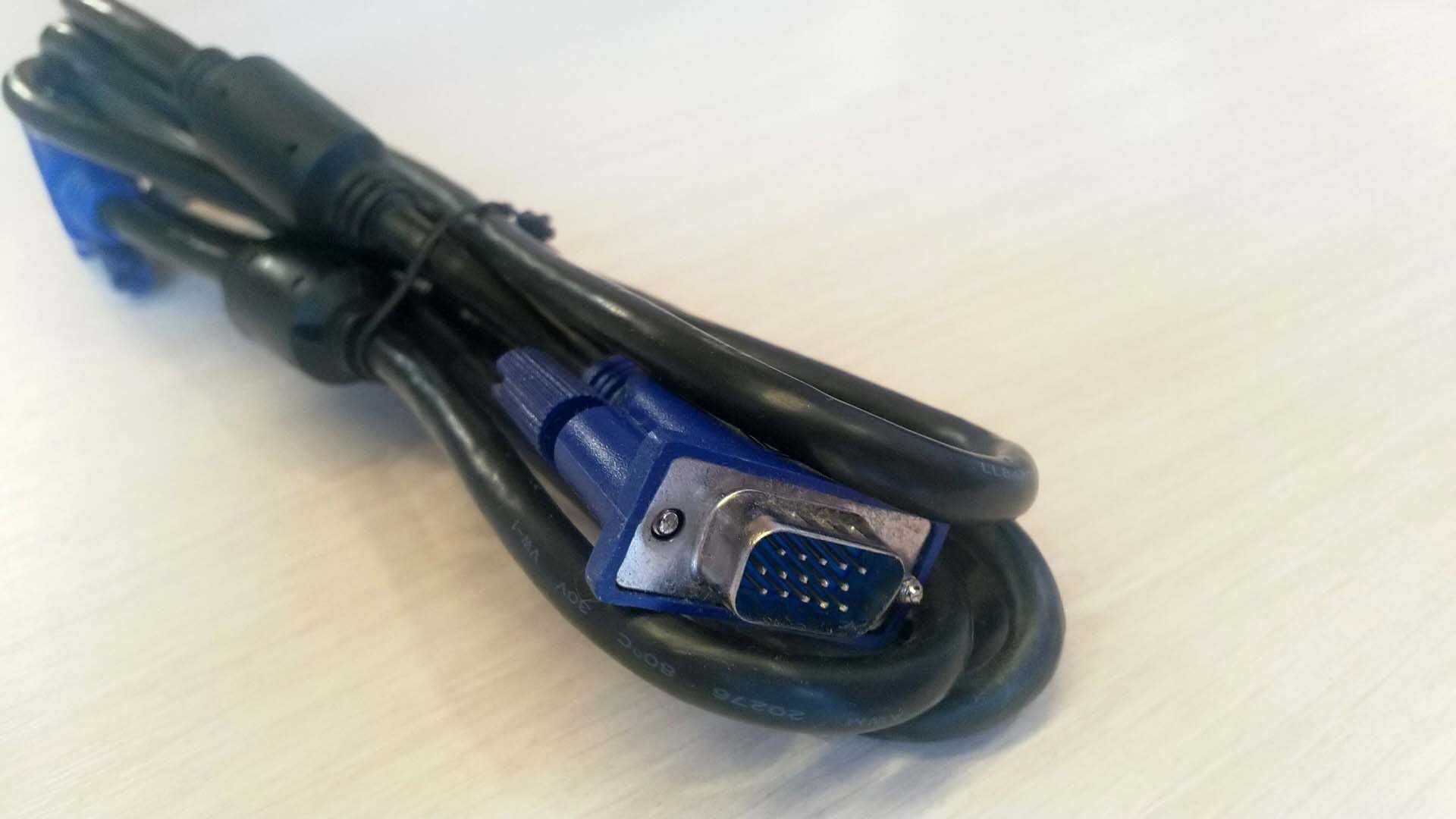 Кабель VGA-VGA 1.5m 2 феритові кільця