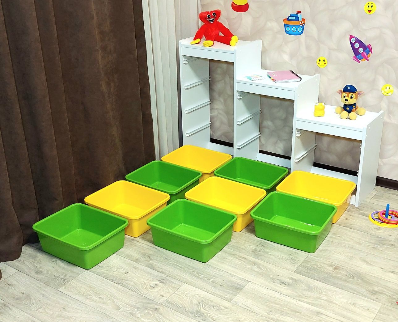 ‼️Для ІГРАШОК‼️Полка для іграшок,  стелаж , комод , органайзер  IKEA