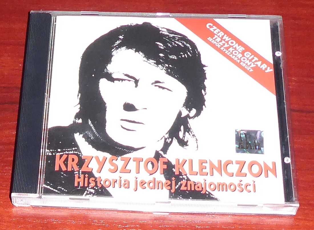 Krzysztof Klenczon Historia Jednej Znajomości  CD AKCD 006  1995r.