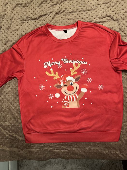 Bluzy świateczne L i XL