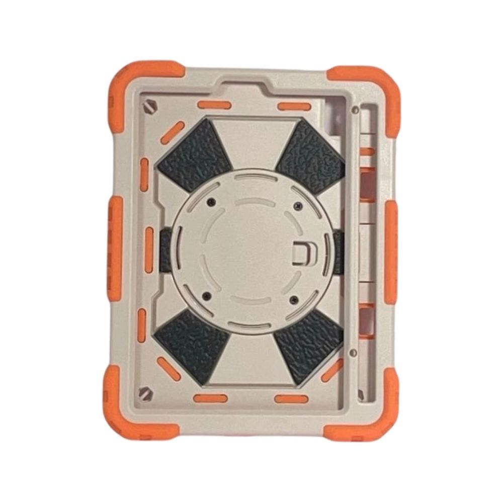 Pancerne Etui z Podstawką do iPad Mini 6 Generacji Pomarańczowe