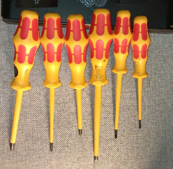 Wera wkrętaki izolowane zestaw 051575 VDE 6cz