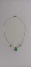 Colar pedras verdes