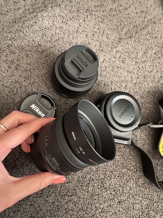 Nikon Z50 (dwa obiektywy)