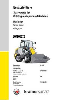 Katalog części Kramer 280