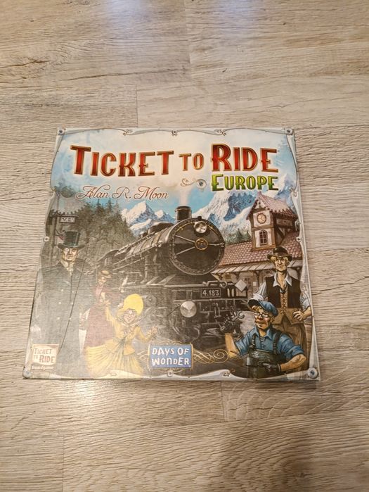 Wsiąść do Pociągu Europa gra planszowa
