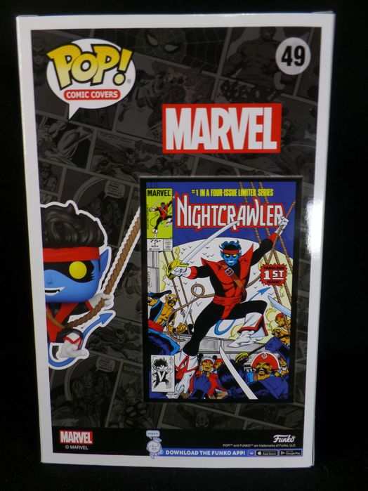 Nightcrawler: фігурка+обкладинка комікса Funko Pop Comic Cover #49