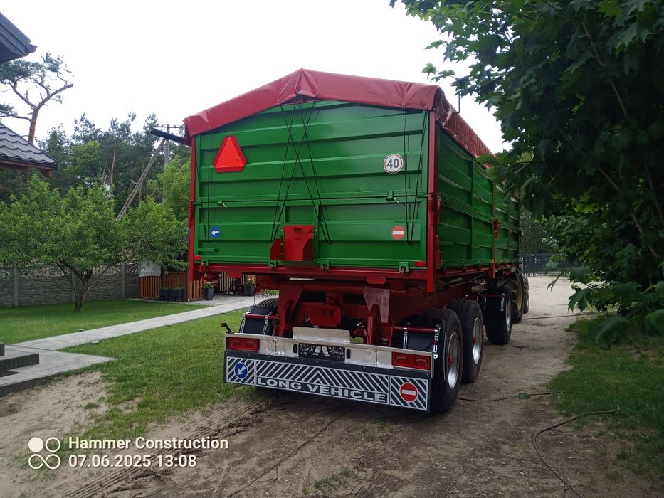 Sprzedam przyczepę rohr 24 tony