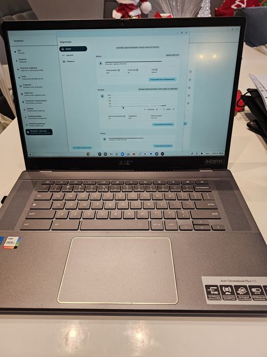 Acer Chromebook Plus 515 i5 512 gb 8gb ram ddr 5