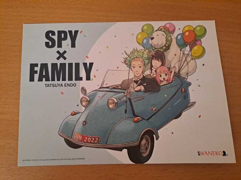 Pocztówka manga Spy x Family