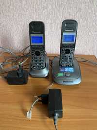 Радиотелефон Panasonic с 2 трубками