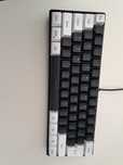 Teclado Gaming NANA V7000Wr Rgb Membrana Português Branco