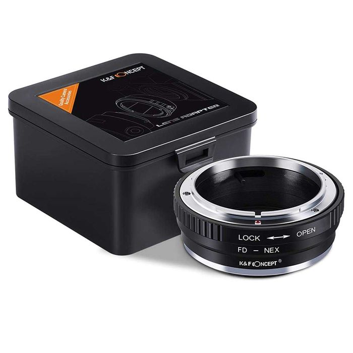 Adapter Canon FD na Sony E-mount Alpha Nex bezlusterkowce K&F Concept