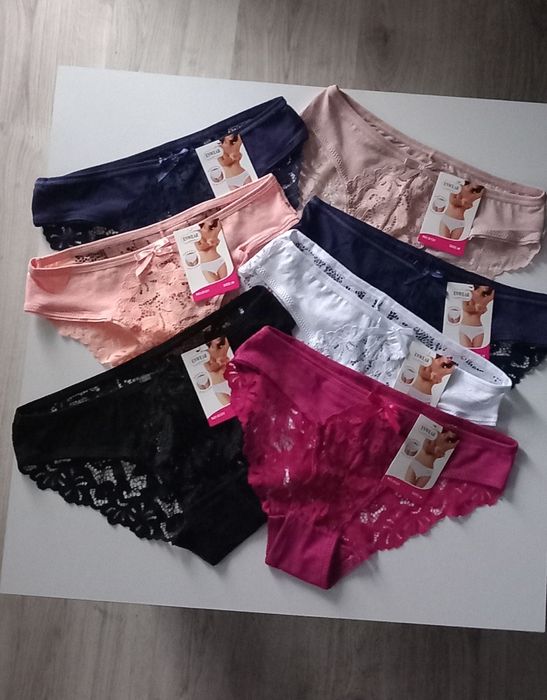 Majtki damskie zestaw 7szt