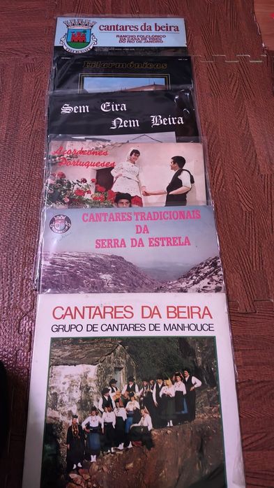 Lote Lps Música tradicional Cantares/Ranchos Nacional
Capas e discos m
