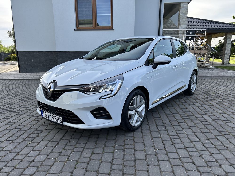 Clio V 1.0tce białe!!! Stan jak nowe! Tylko 40tys km! Serwis do konca!