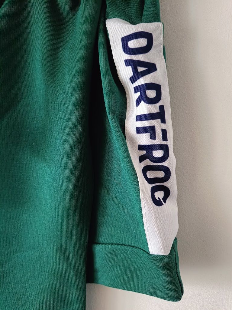 Krótka zielona bluza z kapturem, roz. M/L | Dartfrog
