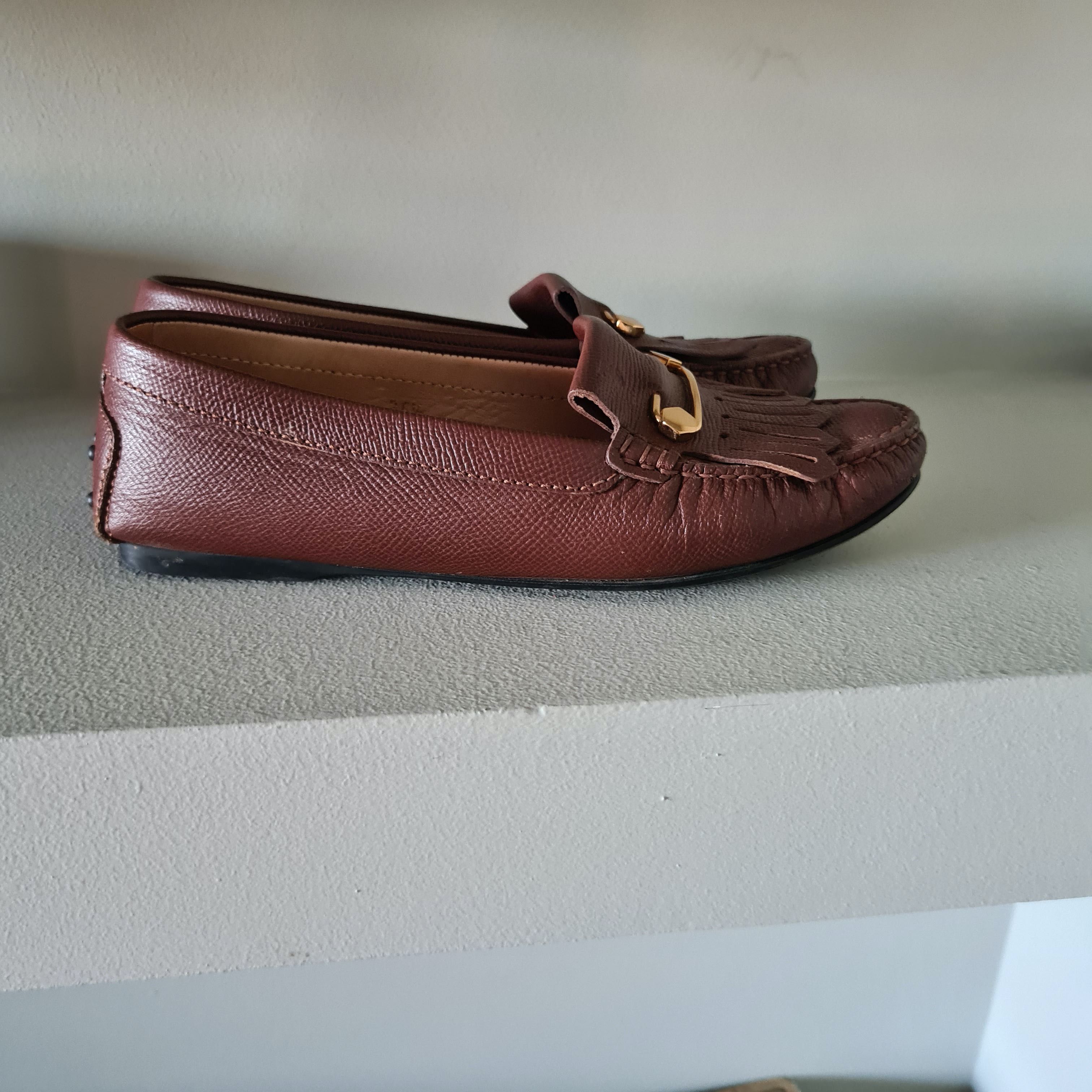 Loafers marca Tod´s castanho 36.5 37