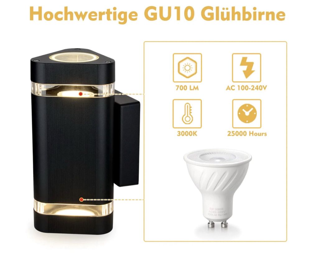 Zewnetrzny kinkied led