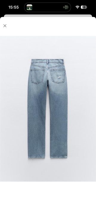 Прямі джинси Zara