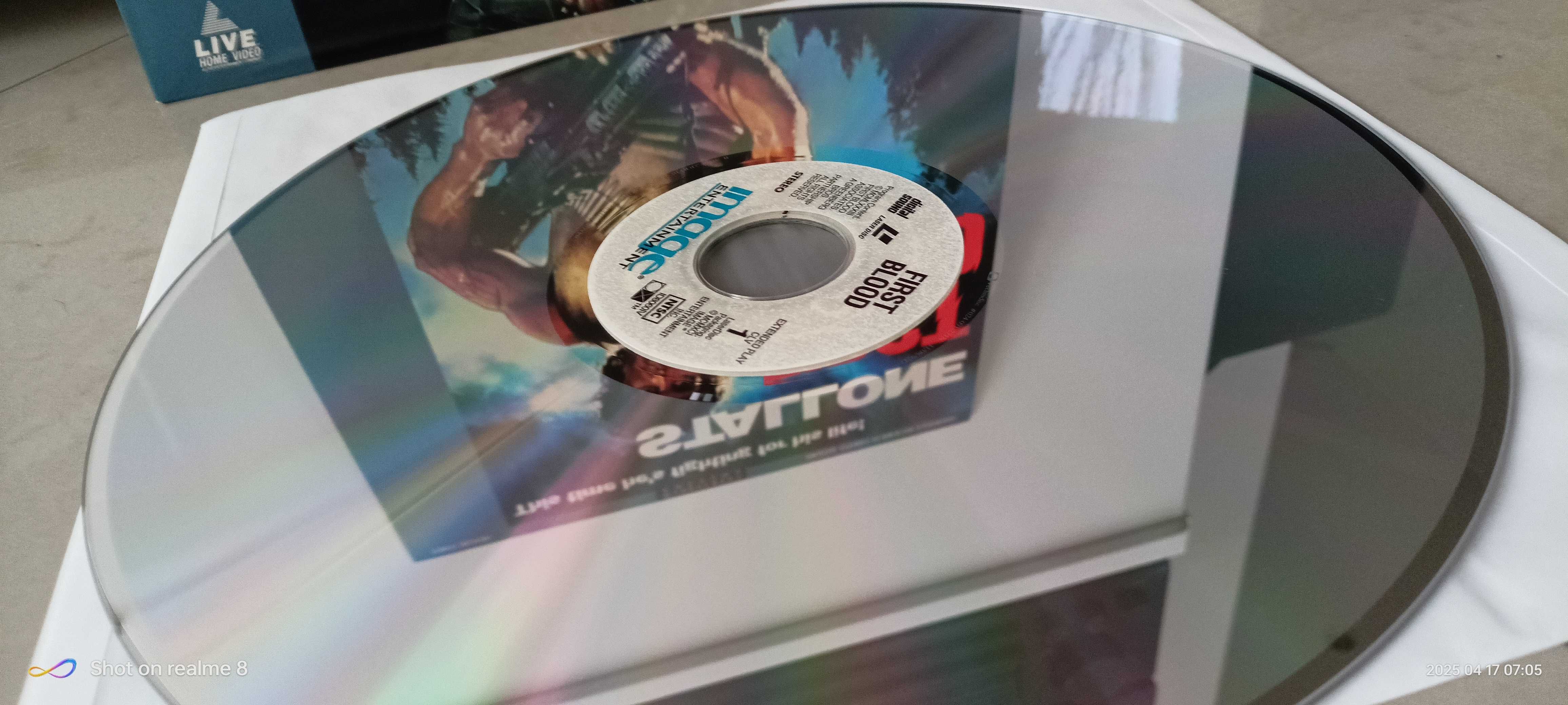 Laserdisc -RAMBO 1- NTSC