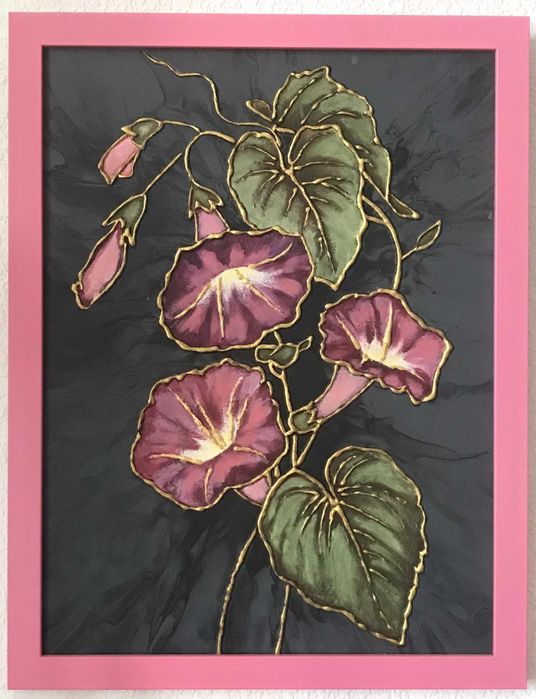 Живопис картина / Natale Air / #35 / Мixed media Art / 2023 / 30/40